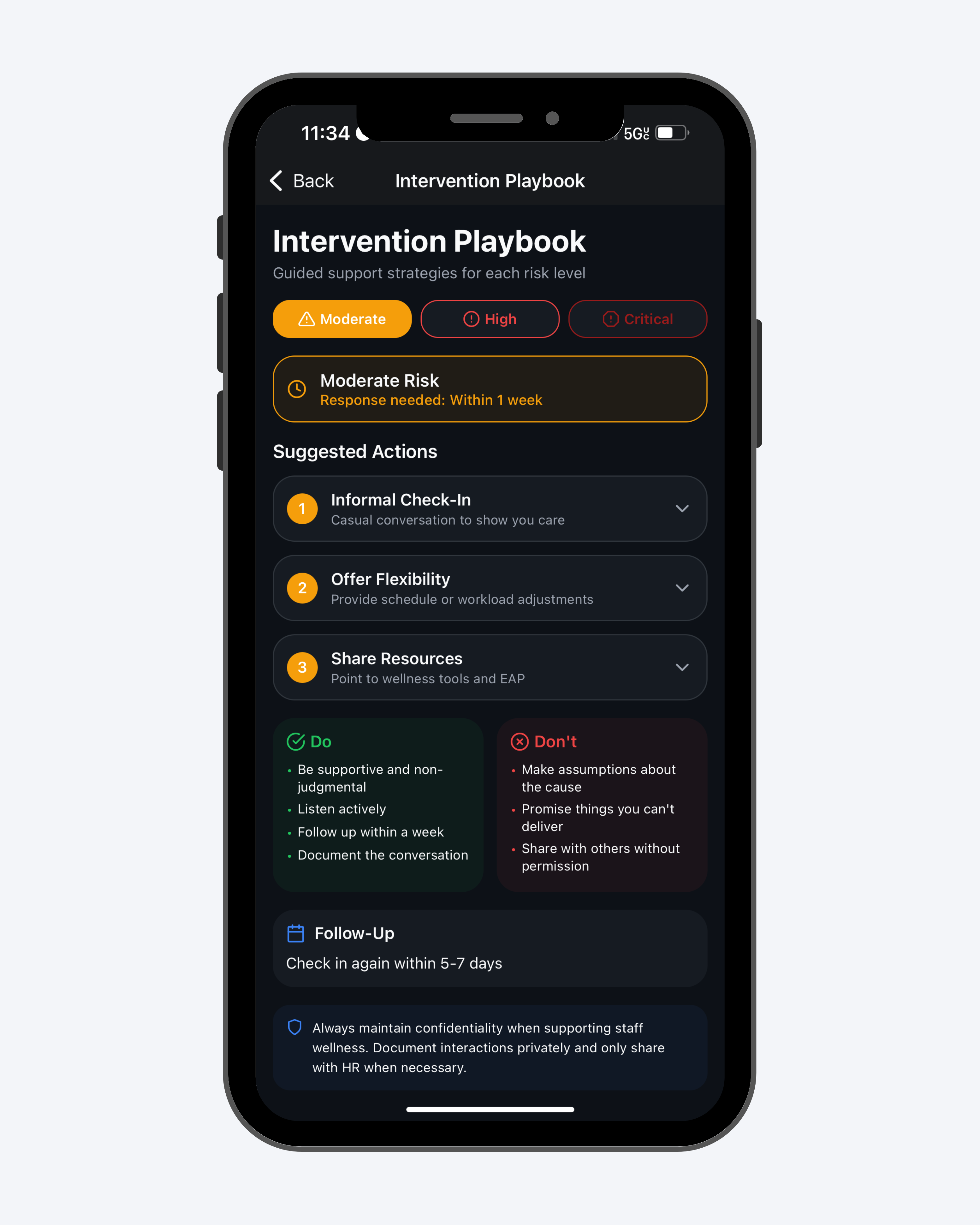 Staff Burnout Intervention Playbook