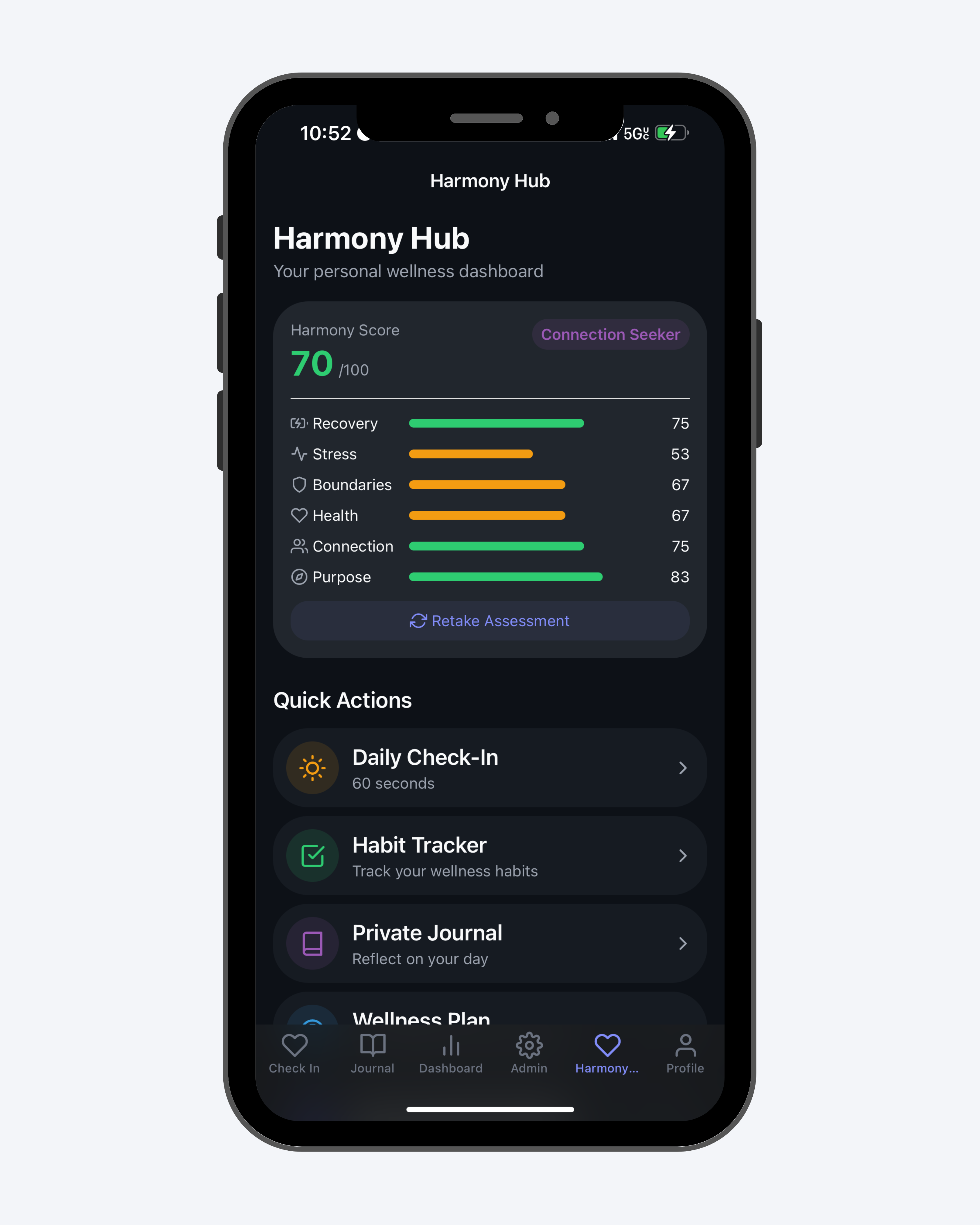 Harmony Hub™ Staff Wellness